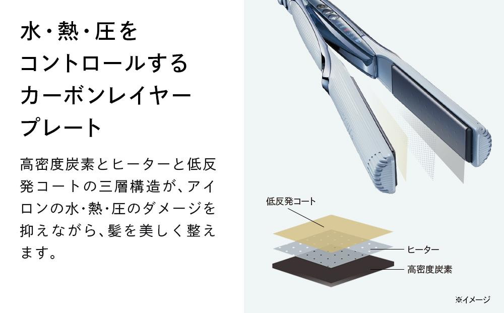 ReFa STRAIGHT IRON PRO【ピンク】 | リファ ストレートアイロン プロ 海外対応  1年保証 ヘアアイロン コテ 艶 美容師 プレゼント ギフト ヘアケア 傷まない 人気 おすすめ 愛知県 名古屋市