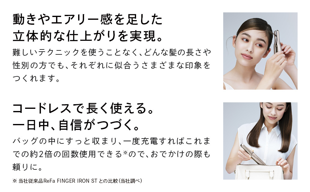 ReFa FINGER IRON ST 6【シルキーピンク】 リファ ヘアアイロン 家電