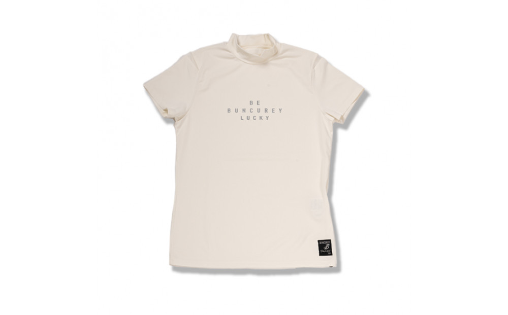 BUNCUREY　ゴルフウェア　半袖モックネック（BL23SS-02-508）オフ／サイズ2