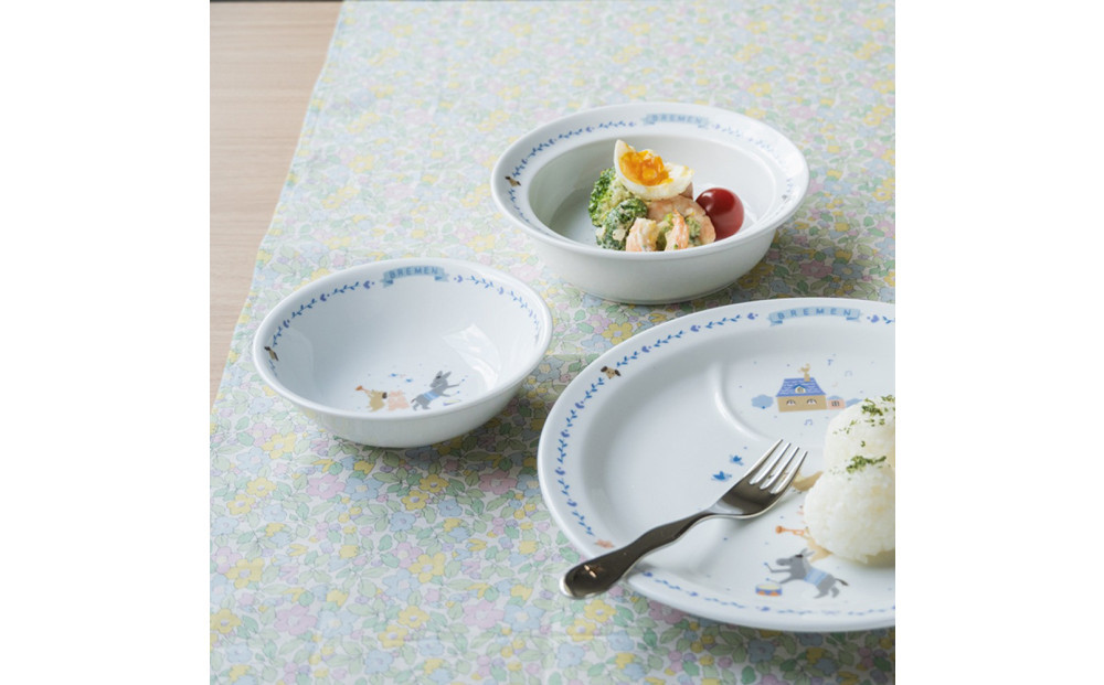 ナルミ ブレーメン おやつ皿 240cc 7980-1014