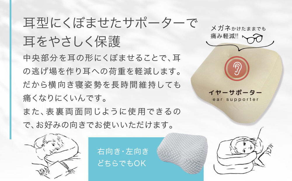 読書枕HONTO ミレニアム  三河木綿 三重織ガーゼ【グレイアッシュ（グレイ）】