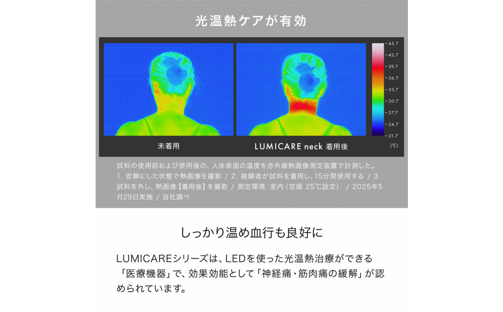 &MEDICAL LUMICARE neck