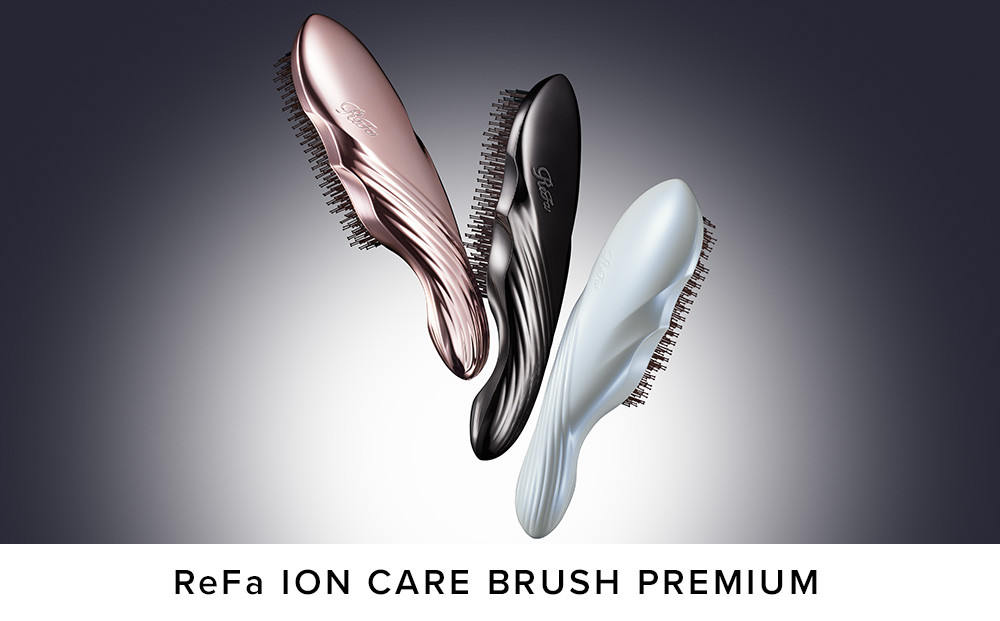 【ホワイト】リファイオンケアブラシプレミアム