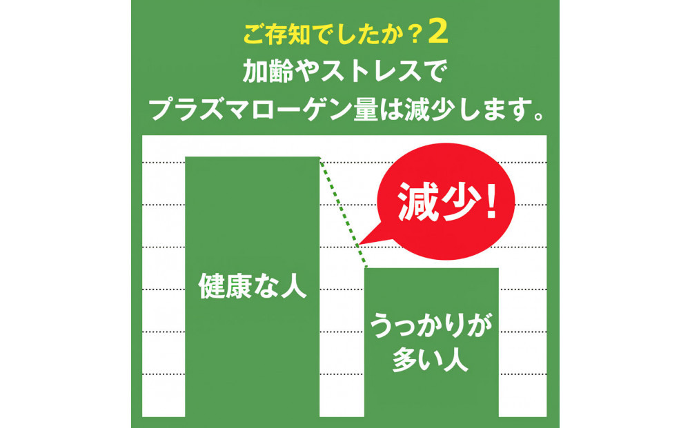 忘れたくないEX 高純度プラズマローゲン サプリ 60粒 3000mg  30日分 DHA EPA イチョウ葉 ノコギリヤシ 核酸 乳酸菌 日本製 サプリメント