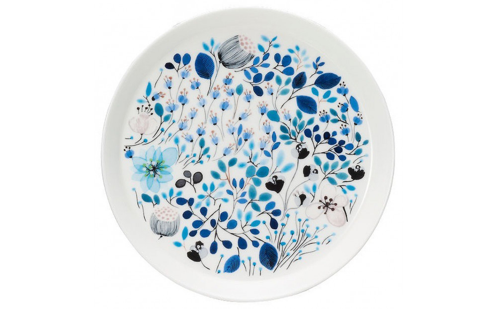 ナルミ アンナエミリア プレート(フロストガーデン) 19cm 52189-5644P
