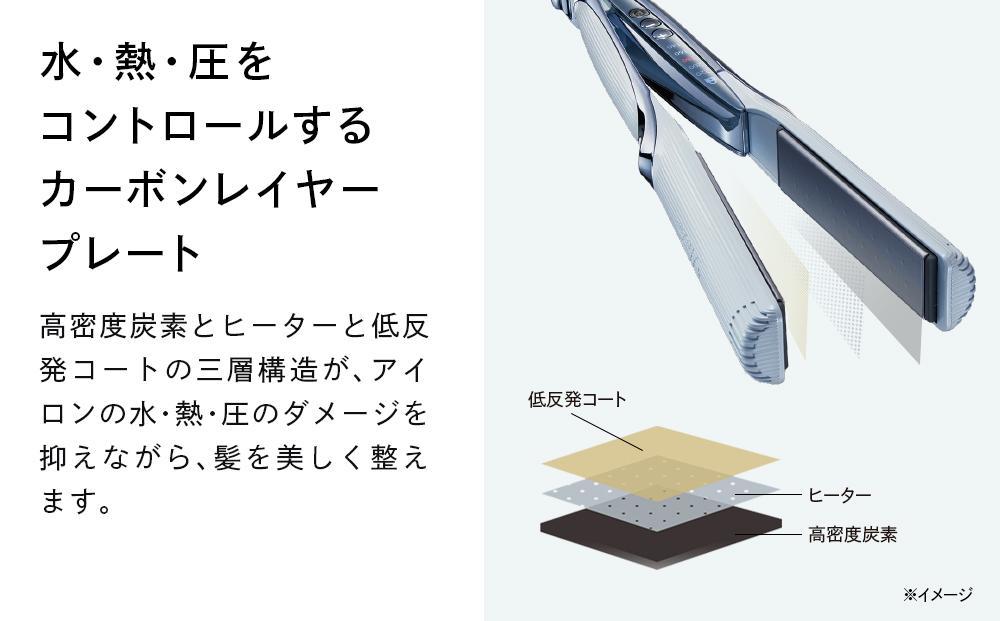 ReFa STRAIGHT IRON PRO【ホワイト】 | リファ ストレートアイロン プロ 海外対応  1年保証 ヘアアイロン コテ 艶 美容師 プレゼント ギフト ヘアケア 傷まない 人気 おすすめ 愛知県 名古屋市