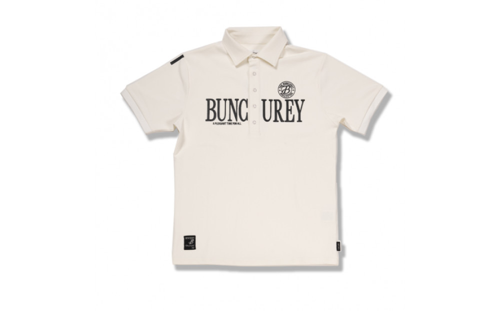 BUNCUREY　ゴルフウェア　半袖ポロシャツ（BM23SS-01-003）オフ／サイズ4