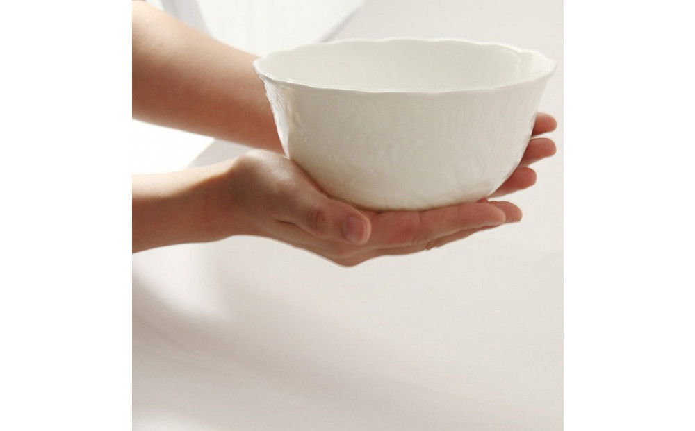 ナルミ ホニトン・レース ボウルセット(ブライト) 16cm 2人用 51952-23143