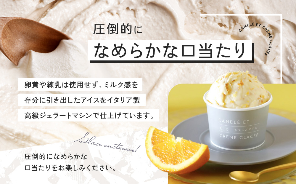 【全３回】＜パティシエ手作り＞至福のアイス6個セット【3ヶ月定期便】