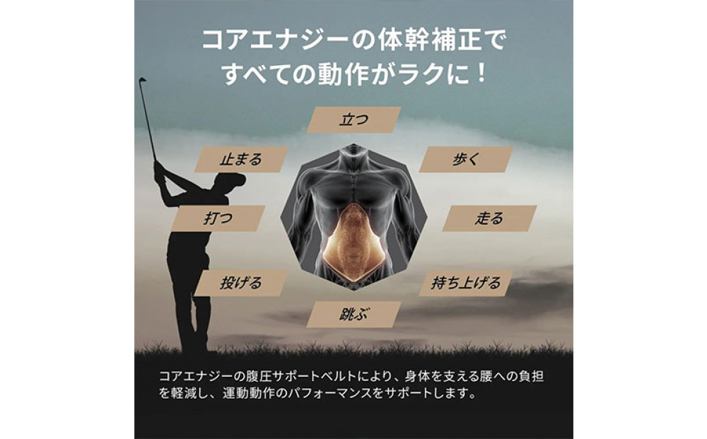 コアエナジーCLASSIC　ネイビー/ブラック