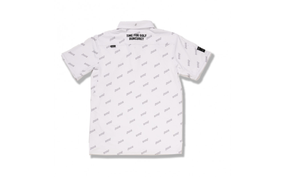 BUNCUREY　ゴルフウェア　≪B≫ロゴ半袖ポロシャツ（BM23SS-01-005）オフ／サイズ3
