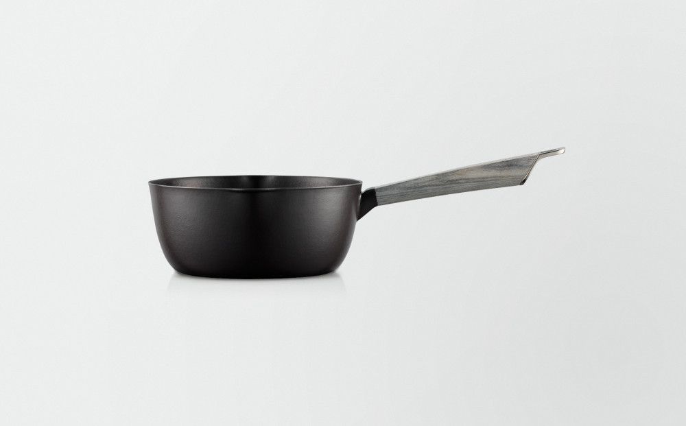 VERMICULAR YUKIHIRA 16cm ＆ドロップリッド＆専用ステンレスリッド（マットブラック） | 鍋 なべ 雪平鍋 調理器具 キッチン用品 VERMICULAR 鋳物ホーロー鍋 片手鍋 日本製 ガス火 ガス IH IH対応 和食 煮込み みそ汁 高級 おしゃれ ギフト プレゼント 人気 おすすめ 送料無料