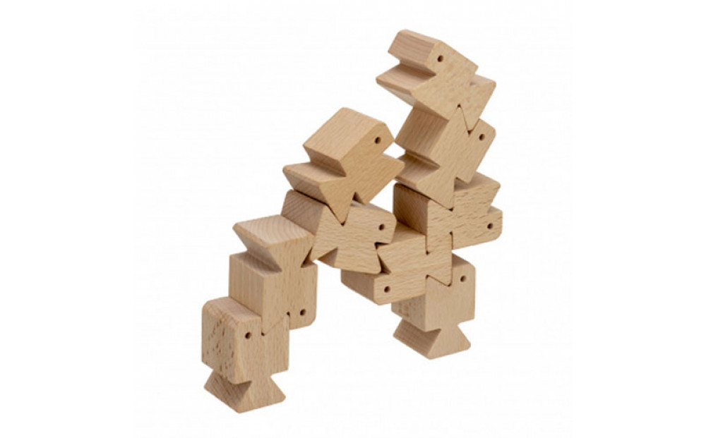 ＭＯＣＣＯ　さかなブロック　木製玩具 木のおもちゃ 対象年齢３歳から | 日本製 プレゼント お祝い 誕生日 知育 木育 出産祝い 誕生日プレゼント 孫お祝い