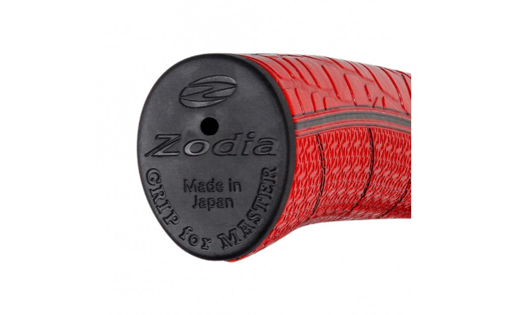 Zodiaオリジナルカイマン　パターグリップ　Zodiaロゴ　レッド　１本
