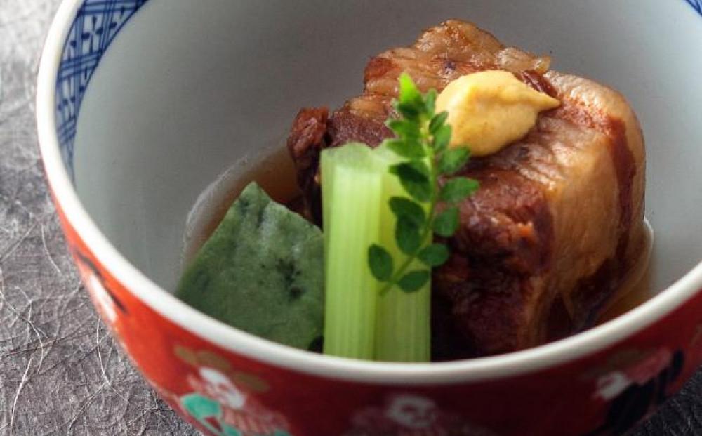 名古屋白壁の料亭か茂免　板前仕込 国産豚使用「ぶた角煮」