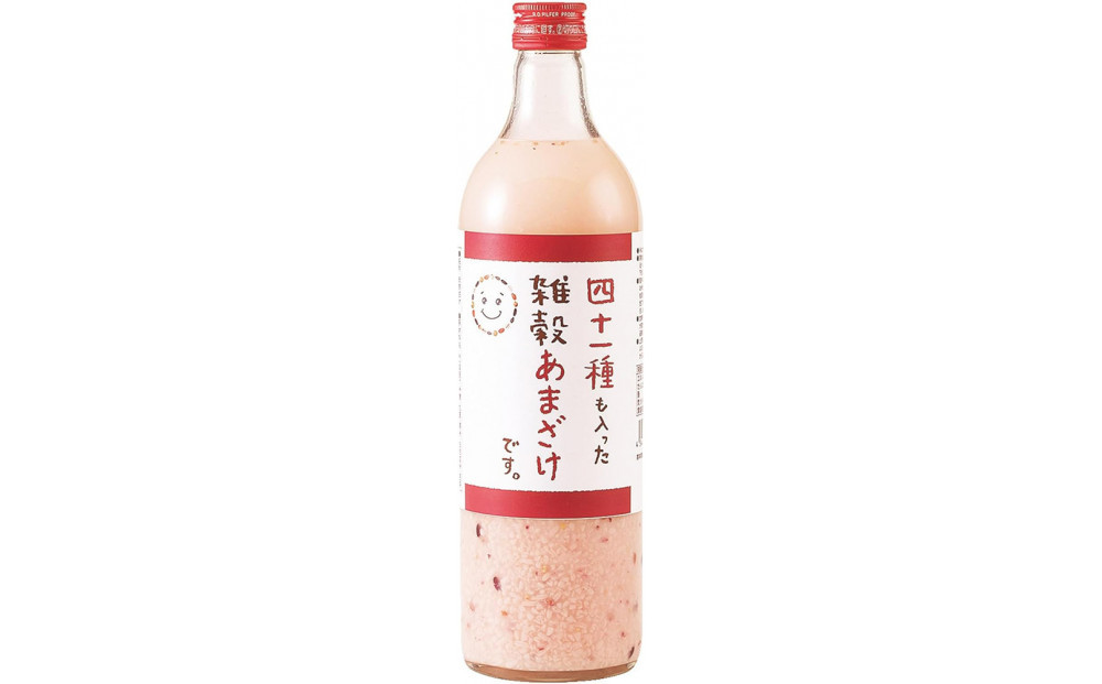 四十一種も入った雑穀甘酒です。720ml×3本
