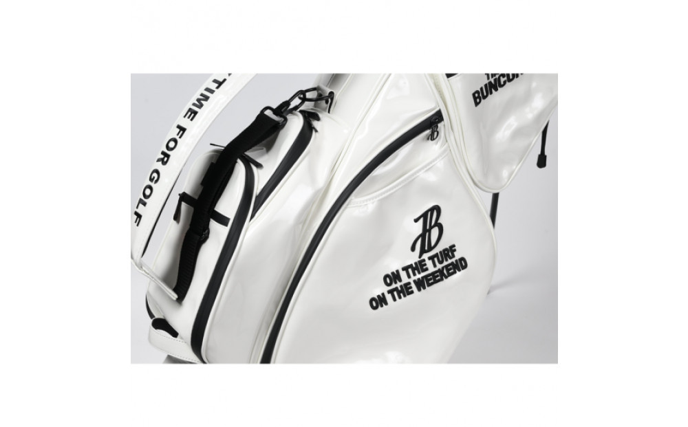 BUNCUREY　スタンド型キャディーバッグ（BM23SS-16-030）〈ブラック〉