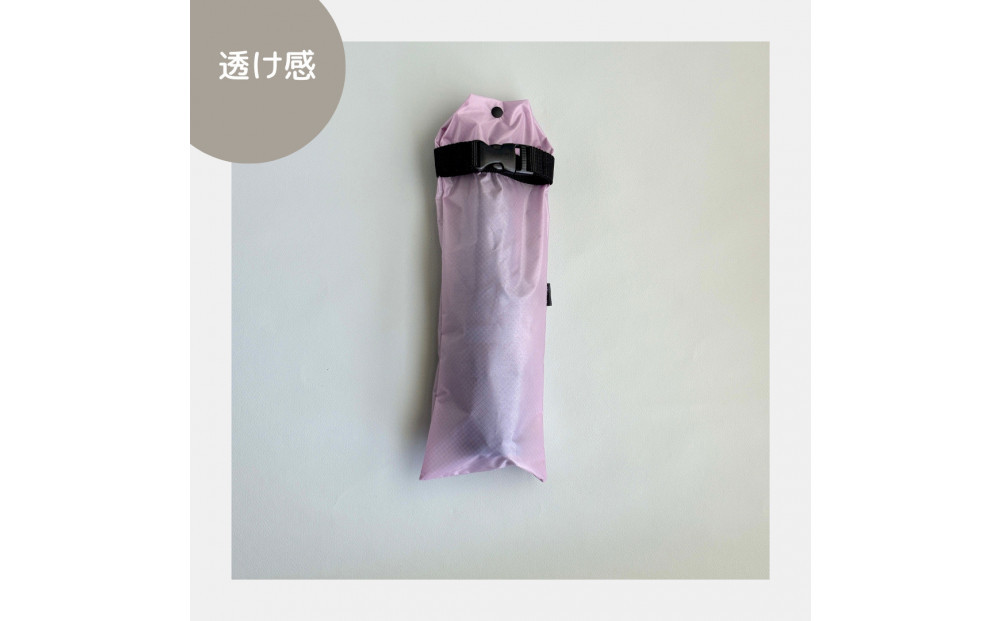 【ラベンダー】外付け折りたたみ傘ケース 傘ホルダー　折りたたみ傘カバー