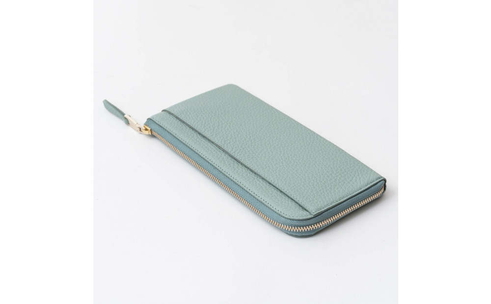 Y-STYLE 魔法の収納 薄型ロングウォレット【ミント】