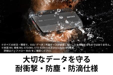 バッファローTypeA＆C MiniStation SSD 4TB