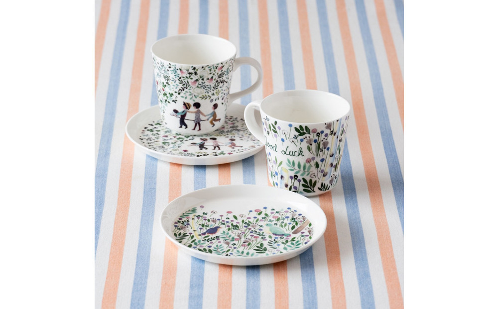 ナルミ アンナエミリア プレート(Good luck) 16cm 51948-5645P