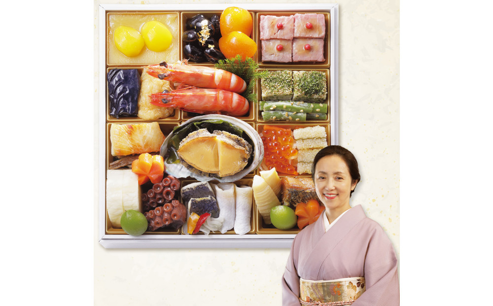 【12/30お届け】【松坂屋名古屋店おすすめ！】大丸・松坂屋特別企画　大原千鶴監修　和風一段　口福おせち