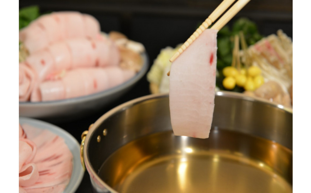 まぐろ料理しびのメカジキしゃぶしゃぶセット