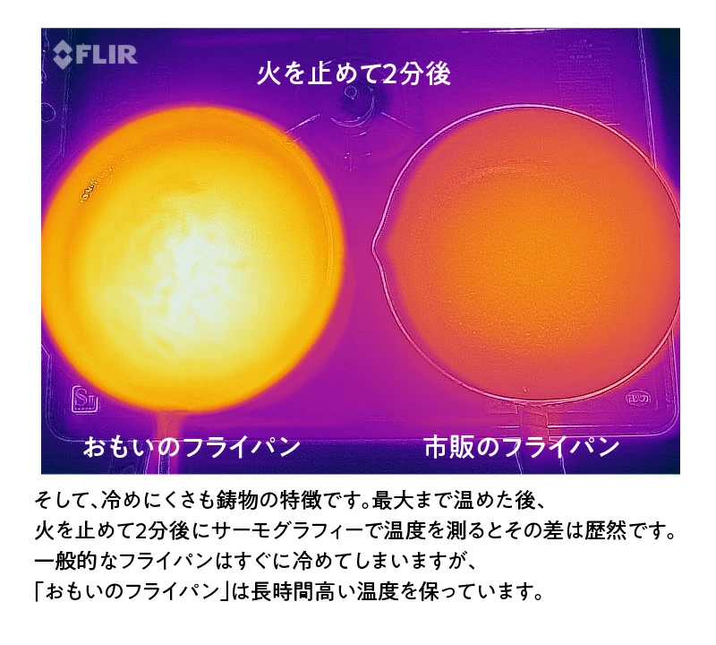 〈カンブリア宮殿で紹介されました！〉 おもいのフライパン　26cm　目指したのは世界で一番お肉がおいしく焼けるフライパン　H051-174