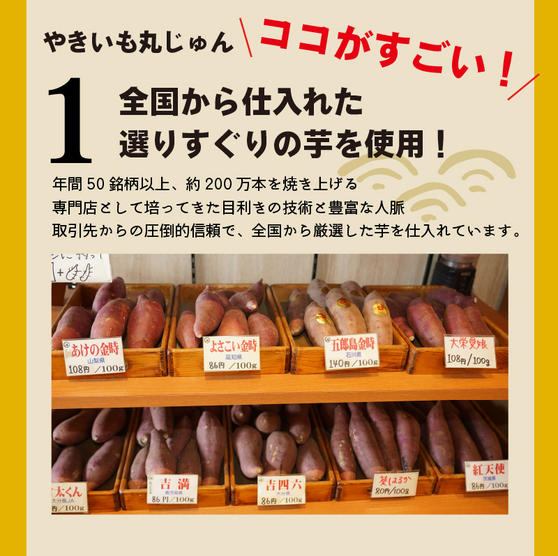 焼き芋 蜜たっぷり！冷やし焼き芋 ひえひえ君 紅はるか「甘太くん」 1kg(500g×2) 芋スイーツ　H047-031