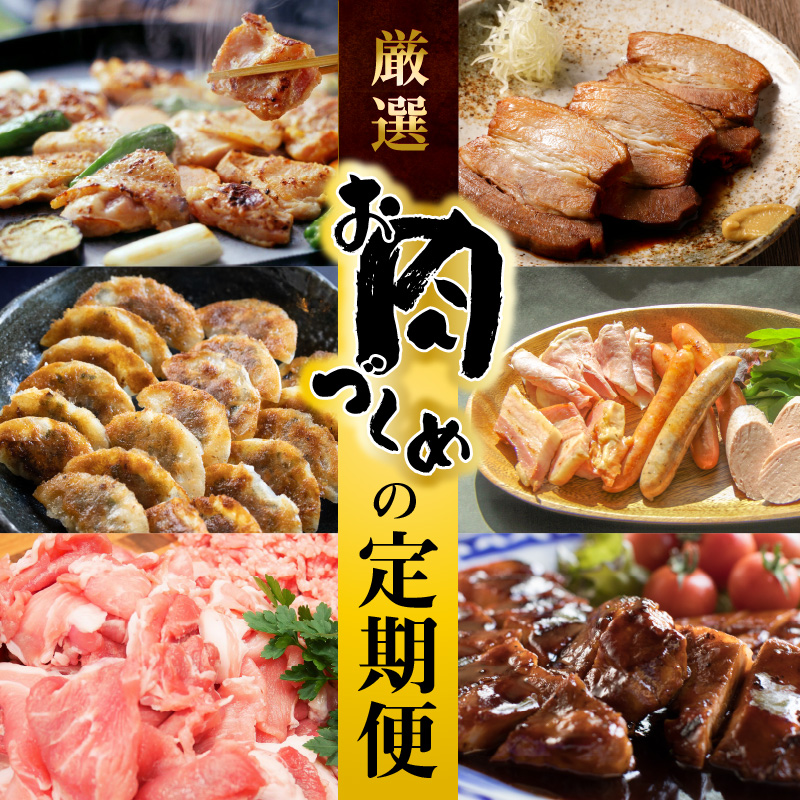 【全6回】厳選！お肉づくめの定期便 H028-080