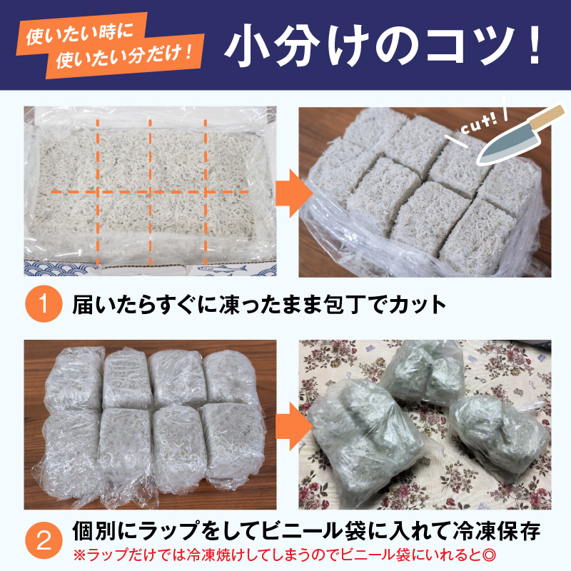 訳あり しらす干し 三河しらす 国産 1kg × 2 計 2kg 新鮮 しらす 釜茹で うま味 濃縮 塩分 控えめ まろやかな味わい やみつき ご飯のお供 おつまみ 酒の肴 しらす丼 サラダ 魚 海産物 冷凍 お取り寄せ グルメ 食品 愛知県 碧南市 送料無料 H018-040