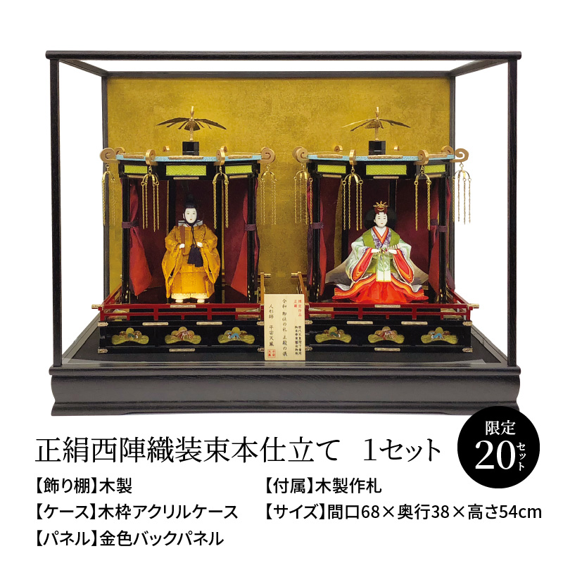 希少！限定20セット　令和即位の礼　天皇陛下玉座　高御座記念雛人形　H067-158