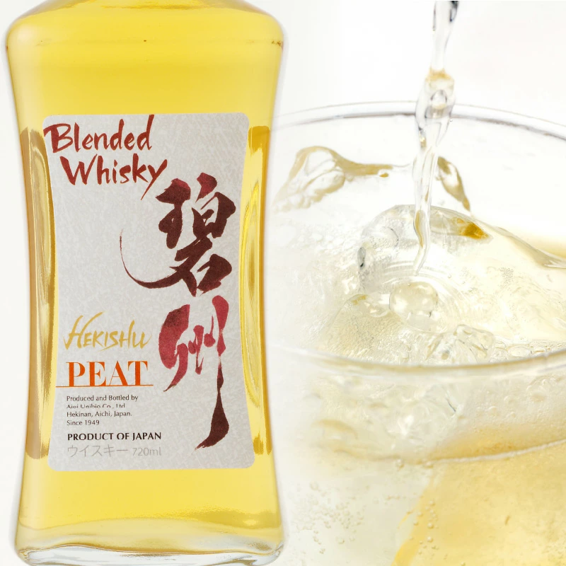 【12月21日受付分まで年内発送】本格派ブレンデット・ウィスキー碧州PEAT ウイスキー 洋酒 お酒　7月おすすめ H044-037