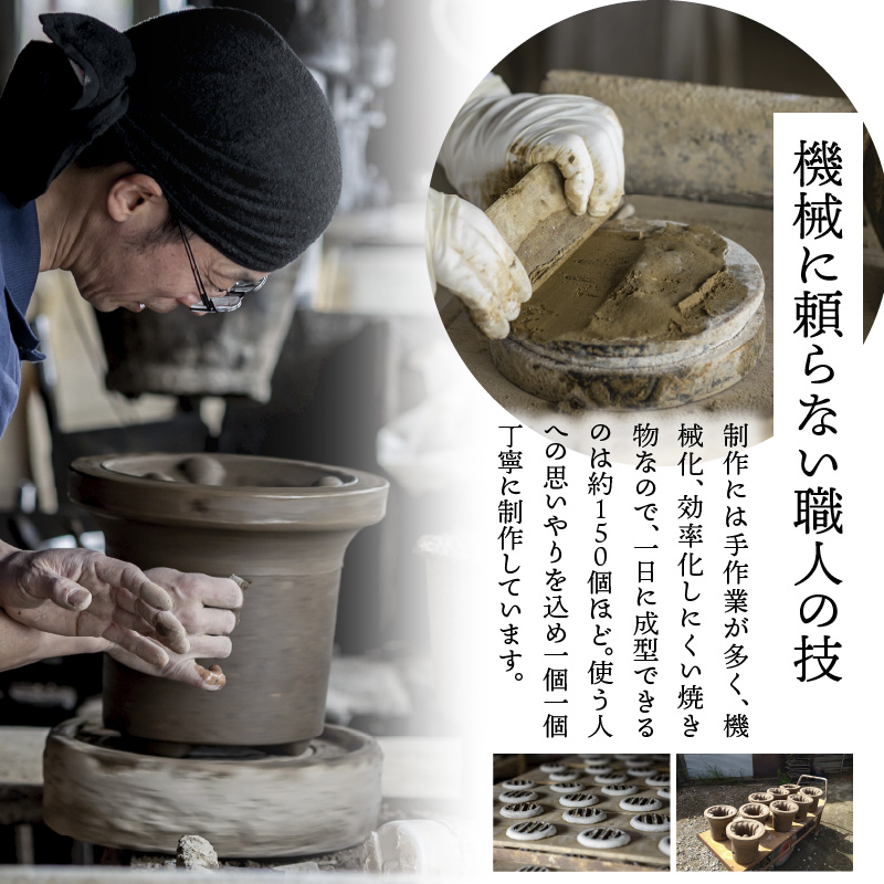 木炭コンロ 8.5号（アミ付） H023-047