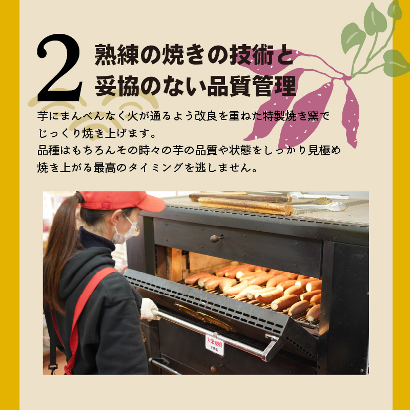 【全3回】毎月1種類ずつ届く 冷やし焼き芋定期便 約1kg×3回（計3種） 芋スイーツ H047-038