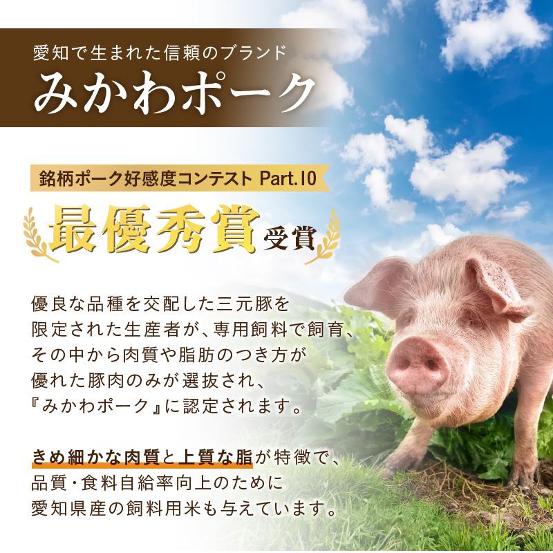 白と黒の両方が楽しめる！ 『豚丼の具食べ比べ（白い豚丼の具4袋と黒い豚丼の具3袋）』7袋セット 簡単 ジューシー ご飯がすすむ どんぶり みかわポーク 白しょうゆ みりん 時短 たっぷり 食べ比べ 両方 H184-003