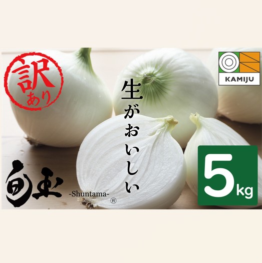 (2026年発送)訳あり 新玉ねぎ 生がおいしい 神重農産のブランド玉ねぎ「旬玉」5kg ブランド玉ねぎ 玉ねぎ 国産 愛知県産 野菜 やさい 農家直送 畑直送 旬 期間限定 たまねぎ 先行予約 旬 特産 高評価 高リピート 人気 H105-153