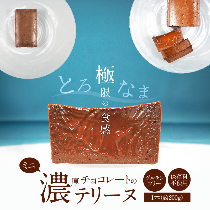 【テリーヌ専門店L】ミニサイズ濃厚チョコレートのテリーヌ【グルテンフリー・保存料不使用】ショコラ スイーツ チョコレート H173-017