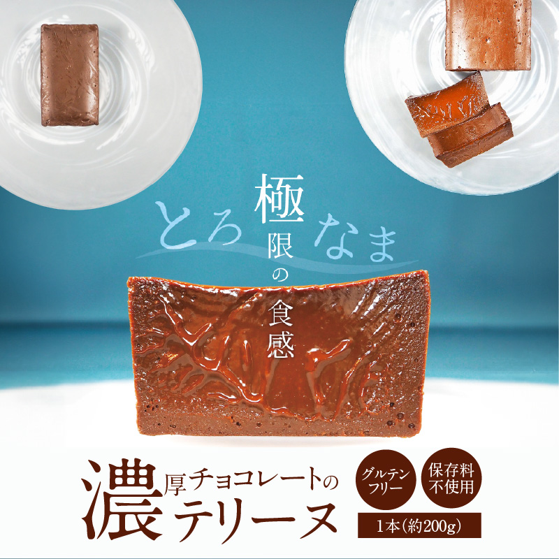 【テリーヌ専門店L】（約２００g）濃厚チョコレートのテリーヌ【グルテンフリー・保存料不使用】ショコラ スイーツ チョコレート H173-042