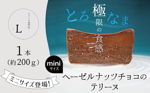 【テリーヌ専門店L】ミニサイズヘーゼルナッツチョコのテリーヌ【グルテンフリー・保存料不使用】ショコラ スイーツ チョコレート H173-024