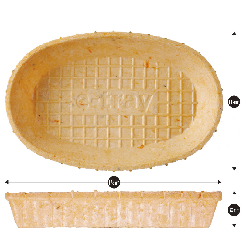 e-tray(イートレイ)　食べられるお皿・４種セット（全４０枚） H068-044