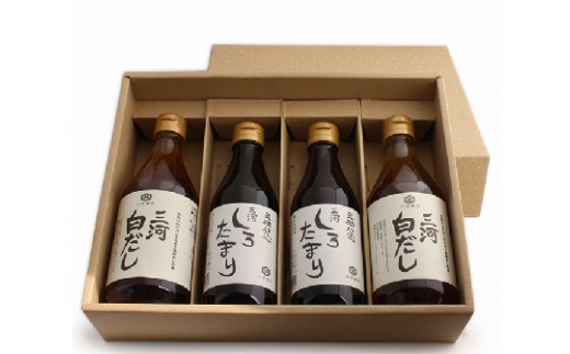 三河しろたまりと三河白だしセット　H033-012