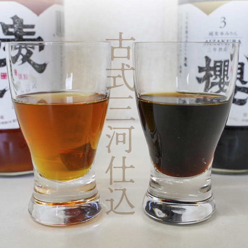 古式三河仕込 愛櫻純米本みりん 1年熟成＆3年熟成 味比べセット（500ml・6本） 本醸造 国産 三河 味醂 醸造 調味料 料理 和食 米こうじ 醸造のまち 碧南市 杉浦味淋 H009-031