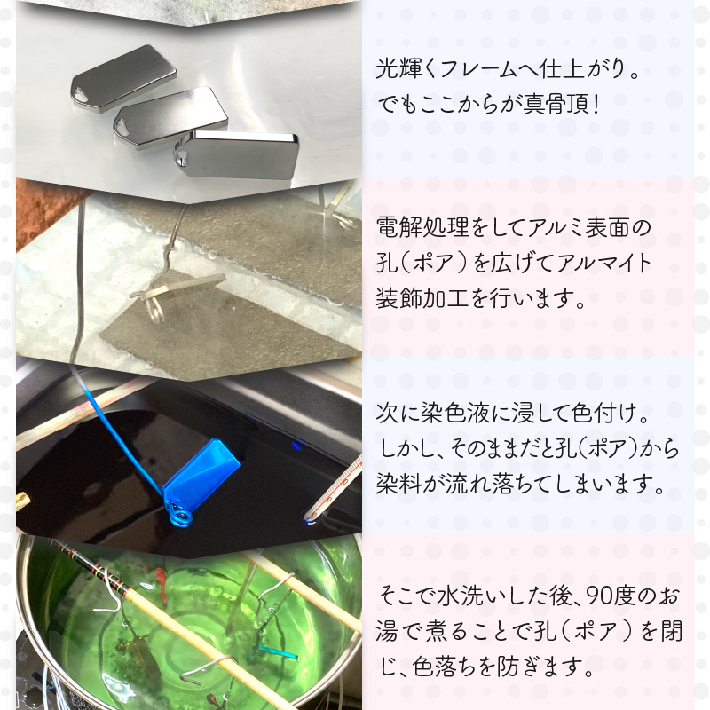 アルミアロイ　ブルーフレーム　カーナンバーキーホルダー　あなたの自動車ナンバーをカラフルなオール切削製メタルフレームで包み込みます！ 車 最上級 かわいい 金属 合金 精密 こだわり オンリーワン 贈り物 父 母 プレゼント H084-039