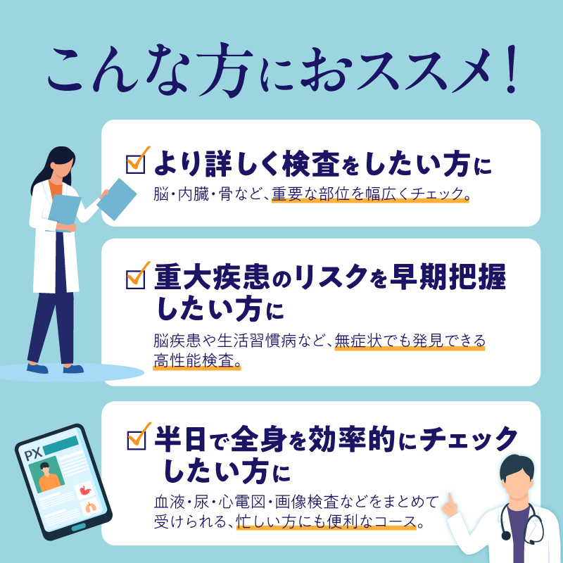 小林記念病院人間ドック（プレミアムコース）利用券 1名様分 CT検査 骨密度 脳ドック 健診 健康診断 健康 脳 内臓 骨 脳疾患 生活習慣病 券 チケット ギフト 贈り物 愛知県 碧南市 H203-001