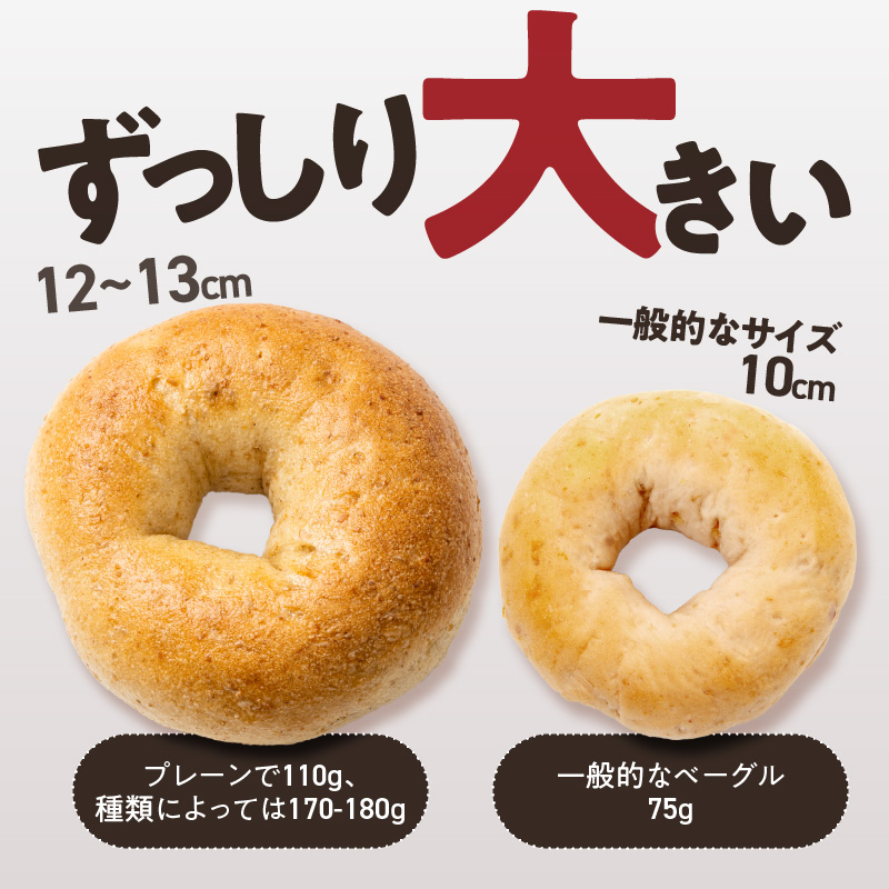 【お試し】【毎日食べても飽きない】わっぱ堂のプレーンベーグル3個セット パン 自家製 個包装 焼きたて 便利 グルメ 高リピート 食べ比べ 詰め合わせ 朝食 おやつ ぱん 食品 瞬間冷凍 　H049-047