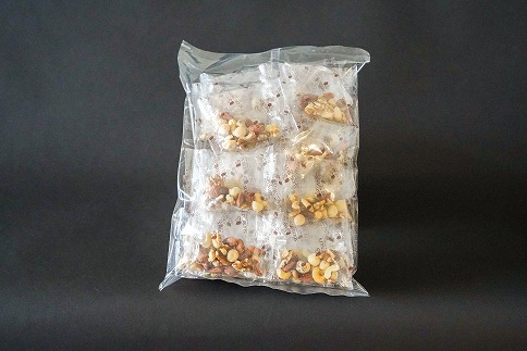無塩の素焼きミックスナッツ　小分け40袋(計1kg)　12ヶ月定期便　H059-115