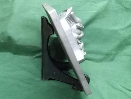 伝統工芸士の鬼師が作る守護鬼瓦シリーズ 疫病退散 守護鬼面プレート（大） H064-018