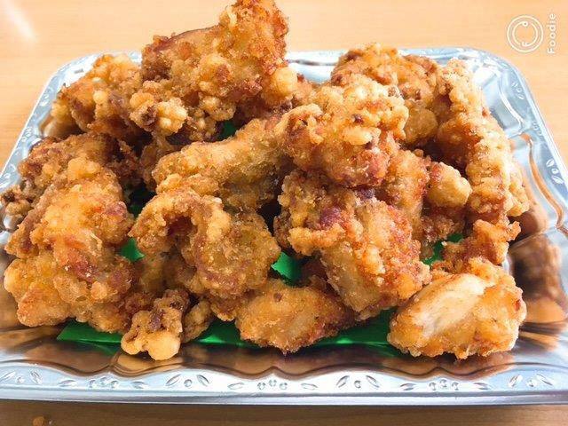 訳あり レンジで簡単!ジューシー!名古屋コーチン白だし唐揚げ 1.2kg(300g×4袋)　H001-075