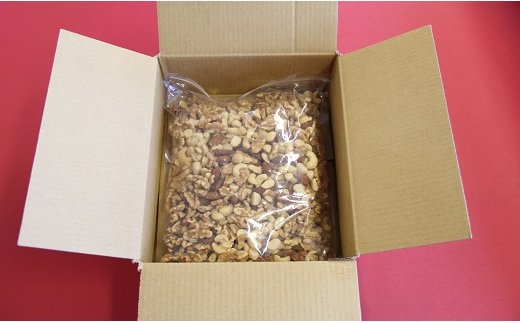 直火焙煎 無塩 ミックス ナッツ 1.5kg チャック付き アーモンド カシューナッツ くるみ マカダミアナッツ 4種類 750g×2袋 塩 油 不使用 素焼き 鉄分 食物繊維 健康志向 おやつ シュクレナッツ sucre nuts 愛知県 碧南市 お取り寄せ 送料無料 H059-152